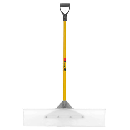 Pelle-grattoir à neige UHMW 36 po avec manche en fibre de verre
