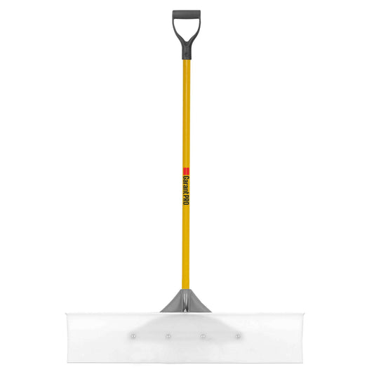 Pelle-grattoir à neige UHMW 36 po avec manche en fibre de verre