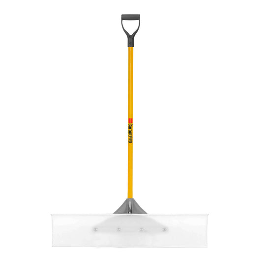 Pelle-grattoir à neige UHMW 36 po avec manche en fibre de verre