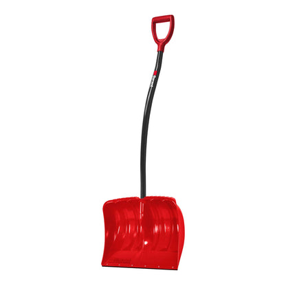 Snow shovel, 19'' poly blade, nylon