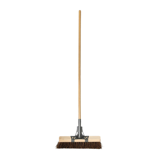 Street broom head, 18", Palmyra