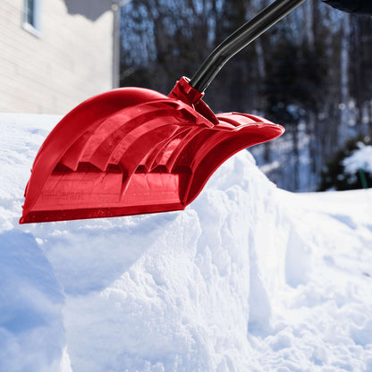 Pelle-grattoir à neige ergonomique 22 po avec manche en aluminium