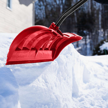 Pelle-grattoir à neige ergonomique 22 po avec manche en aluminium