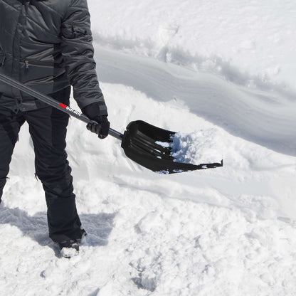 Pelle à neige 14,5 po avec manche en acier