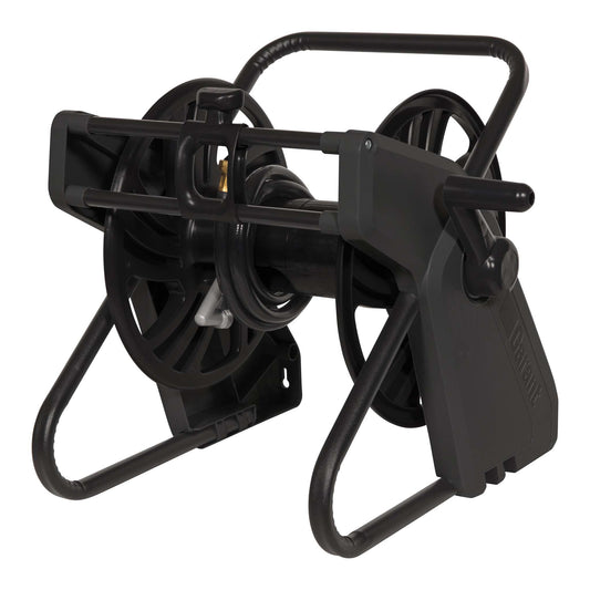 Mixed material deck hose reel