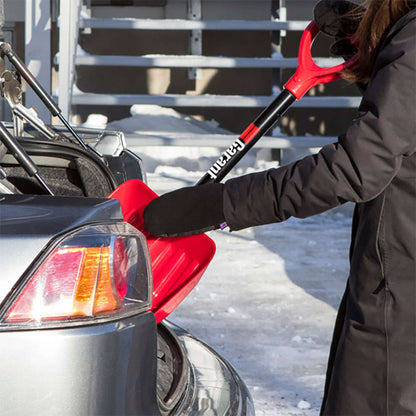 Car shovel, poly blade, telescopic handle