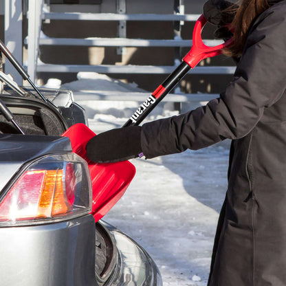 Car shovel, poly blade, telescopic handle