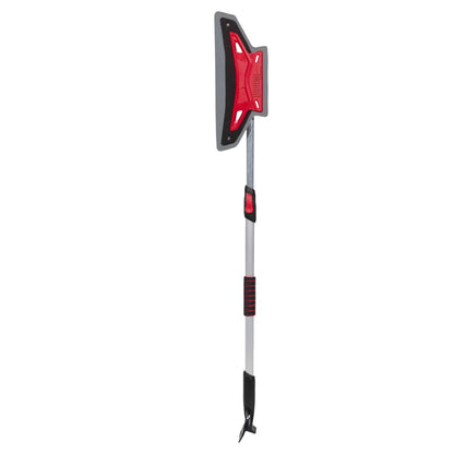 Scratch-free 63 in. telescopic snow brush