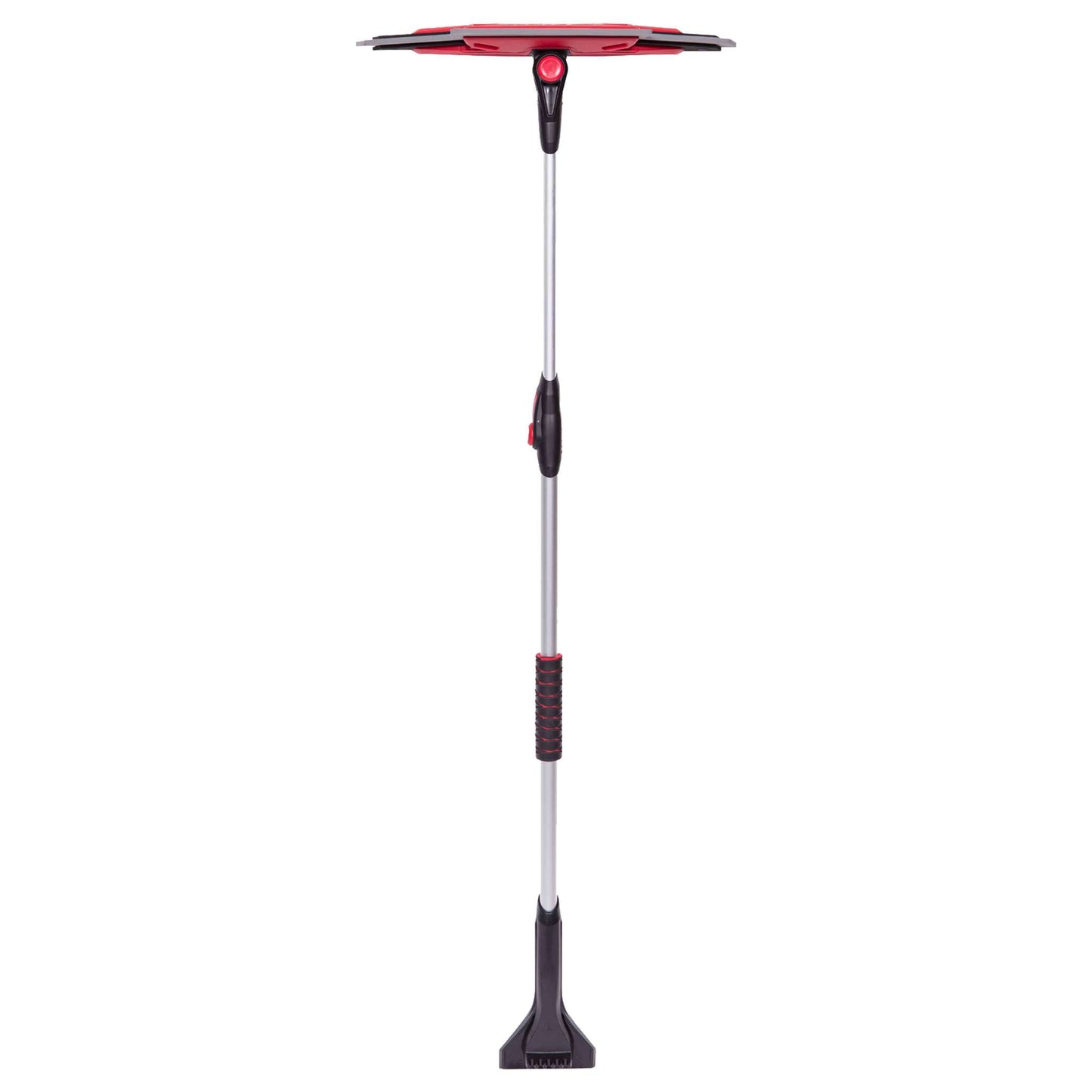 Scratch-free 63 in. telescopic snow brush