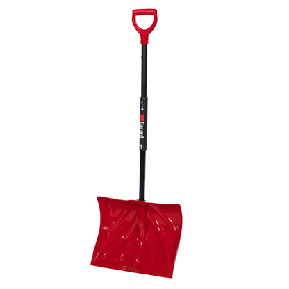 Foldable snow shovel,18 in. poly blade