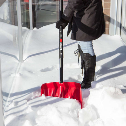 14.5'' Foldable Snow Shove with Steel Handle