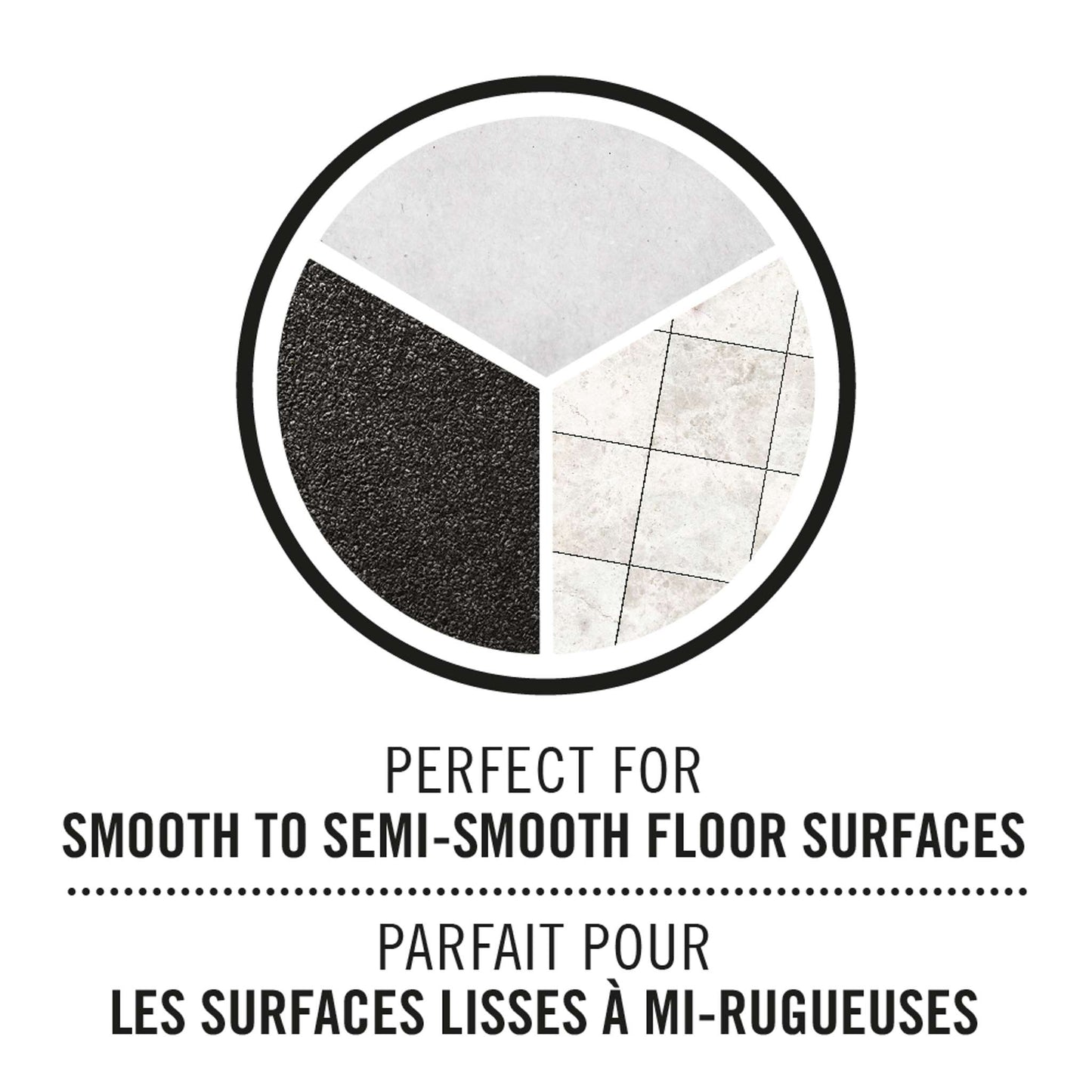 Floor squeegee, curved rubber head 24"