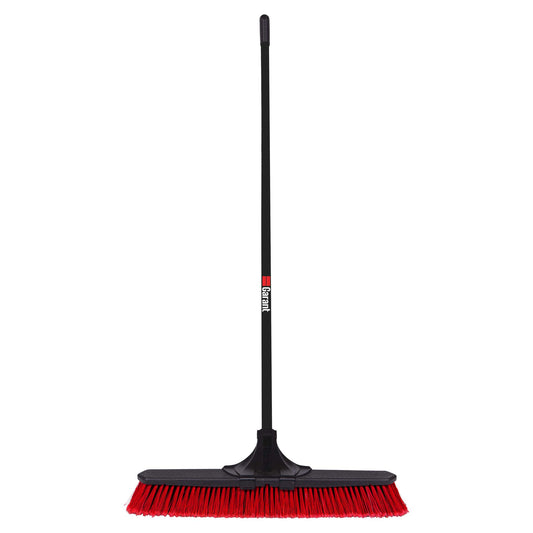 Push broom 24" Clip'n Lock, multi-surfaces, unassembled