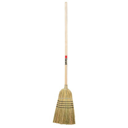 Balai de paille pour entrepôt, 4 coutures et un fil de métal