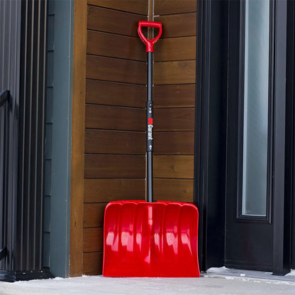 Pelle avec manche pliable, lame 19 pouces en poly