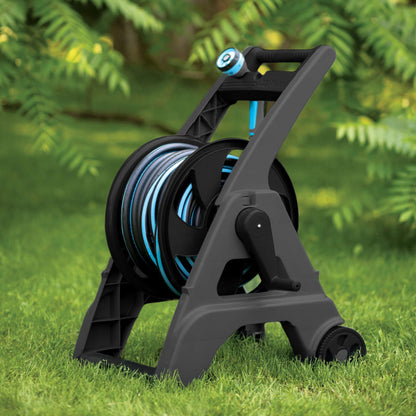 Foldable 175-ft Hose Reel Cart