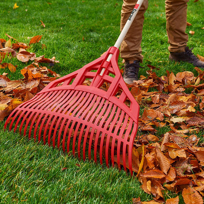Poly leaf rake