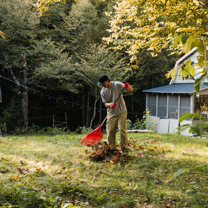 Poly leaf rake