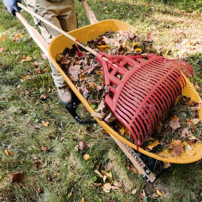 Poly leaf rake