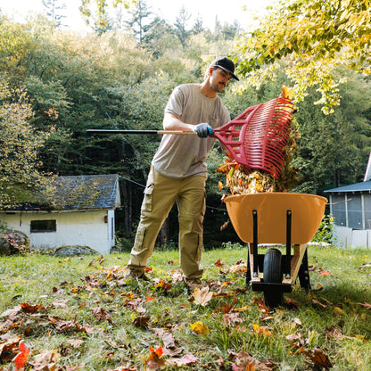 Poly leaf rake