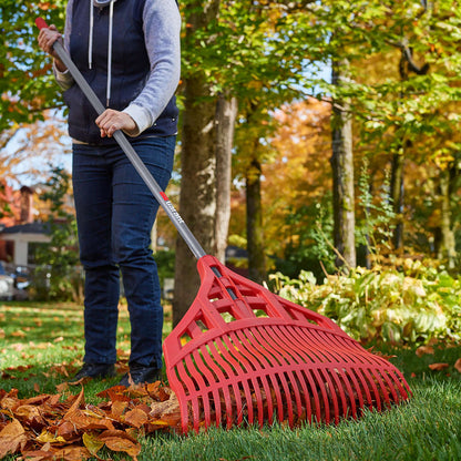 Poly leaf rake