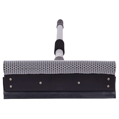 Raclette de fenêtre 10", manche télescopique