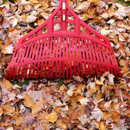 Poly leaf rake