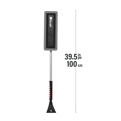 Balai à neige télescopique anti-égratignures avec tête pivotante 56 po