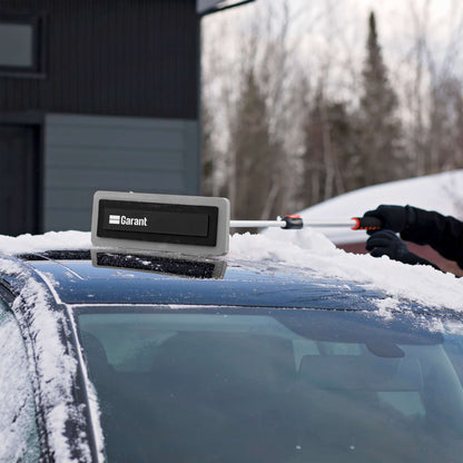 Balai à neige télescopique anti-égratignures avec tête pivotante 56 po