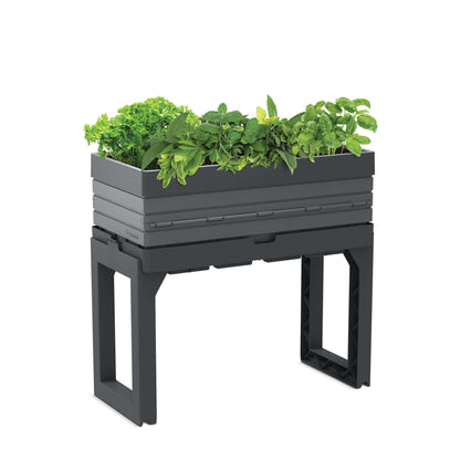 Modular Garden Set with 2 Planters and 2 Legs