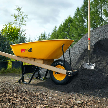 Brouette cuve en acier, 5 pieds cubes