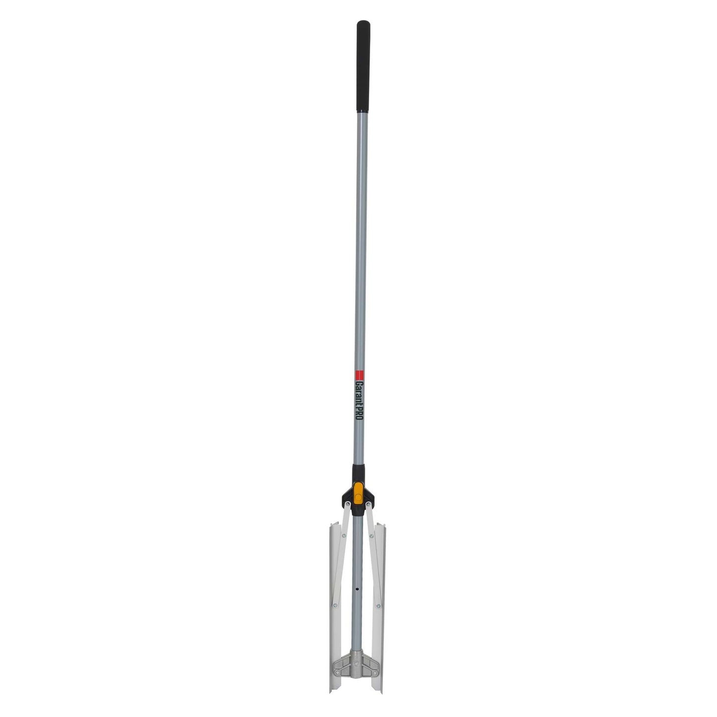 Level rake, landscaping, folding head/hdle aluminum, lh, Garant Pro
