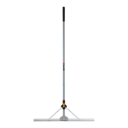 Level rake, landscaping, folding head/hdle aluminum, lh, Garant Pro