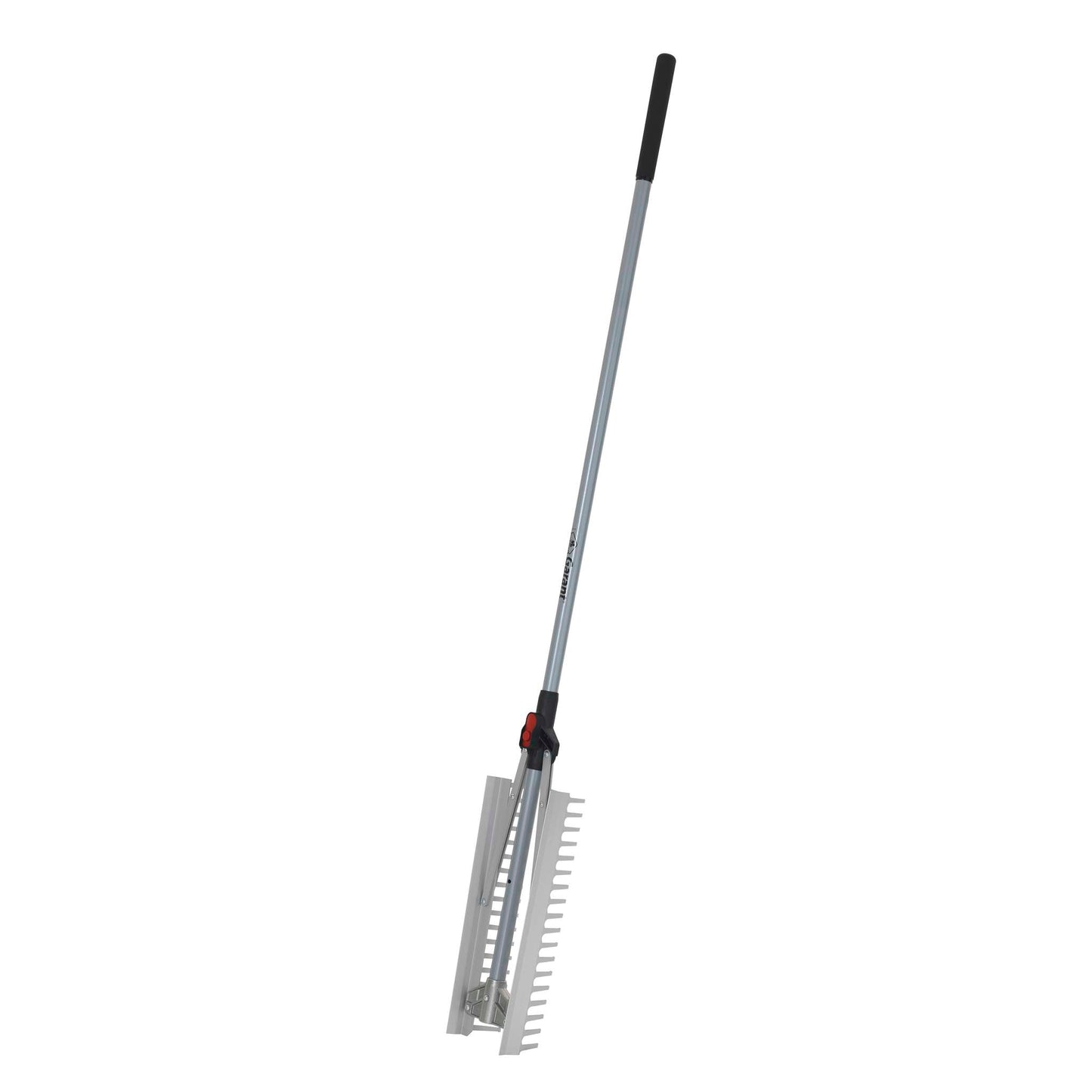 Level rake, landscaping, folding head/hdle aluminum, lh, Garant Pro