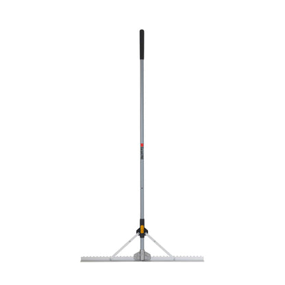 Leval Head Rake Level rake, landscaping, folding head/hdle aluminum, lh, Garant Pro