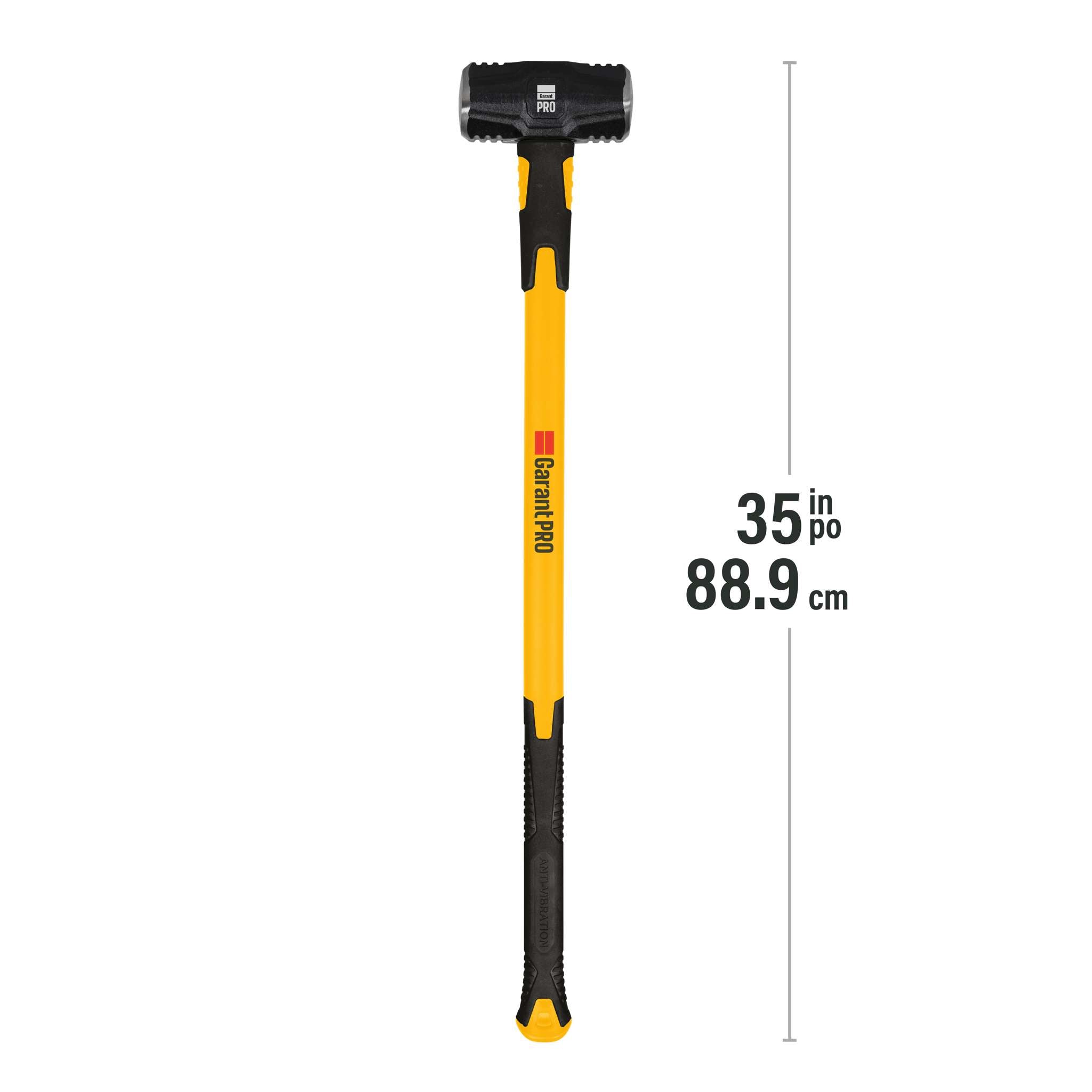 8 lbs sledge hammer, fiberglass handle – Garant
