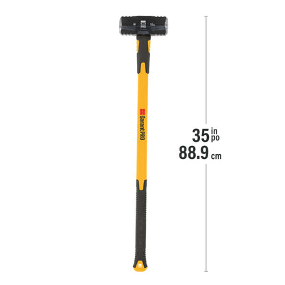 Masse 10 lb, manche en fibre de verre