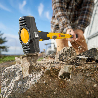 12 lbs sledge hammer, fiberglass handle