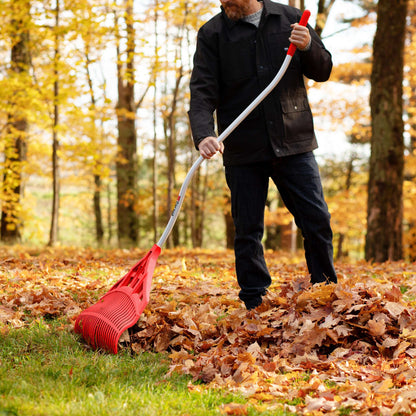 Poly leaf rake