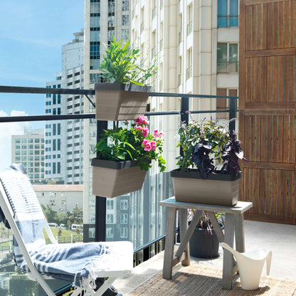 Ensemble de départ jardin suspendu 16"
