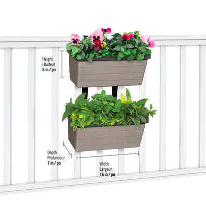 Starter kit 16" hanging garden