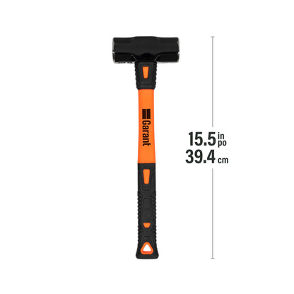 Masse 4 lb, manche en fibre de verre