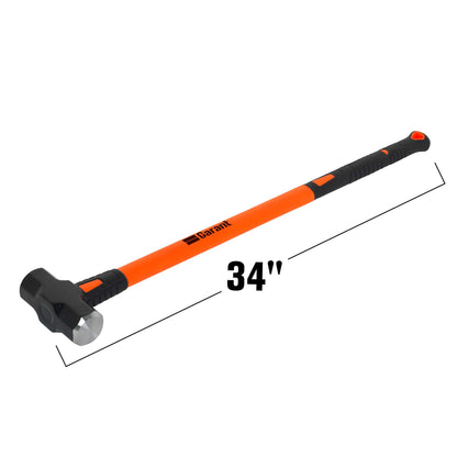 6 lbs sledge hammer, fiberglass handle