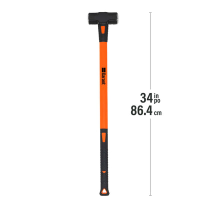 Masse 6 lb, manche en fibre de verre