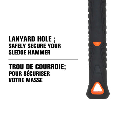 10 lb sledge hammer, fiberglass handle