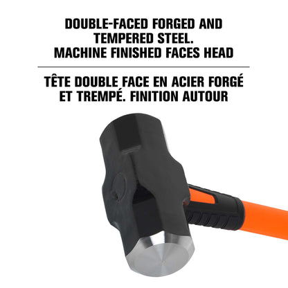 Masse 12 lb, manche en fibre de verre