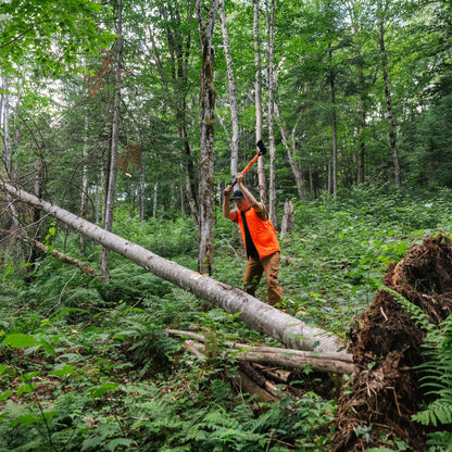 6 lbs splitting maul with fiberglass handle
