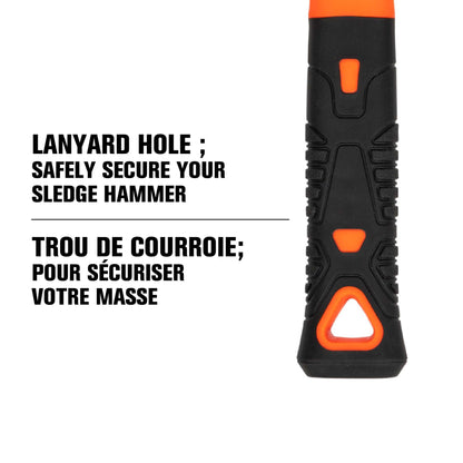 Marteau forgeron 3 lb, manche en fibre de verre