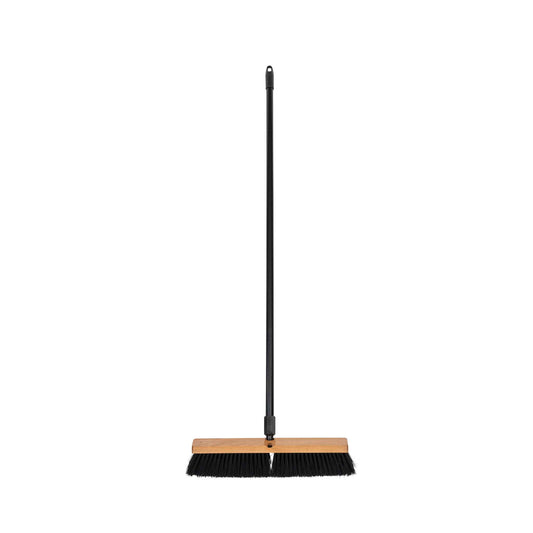 Balai-brosse, 18", multi-surface, manche en acier, non assemblé, Homebase