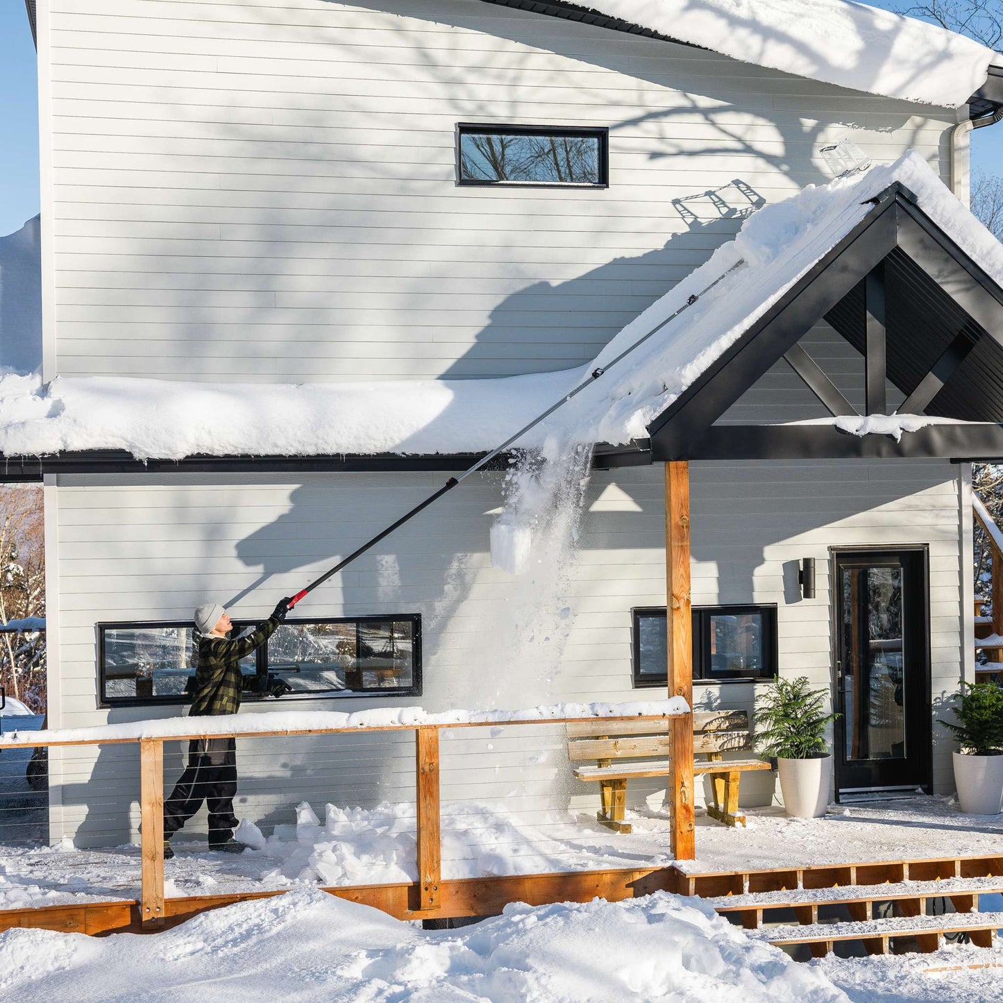 Gravity Telescopic Roof Rake